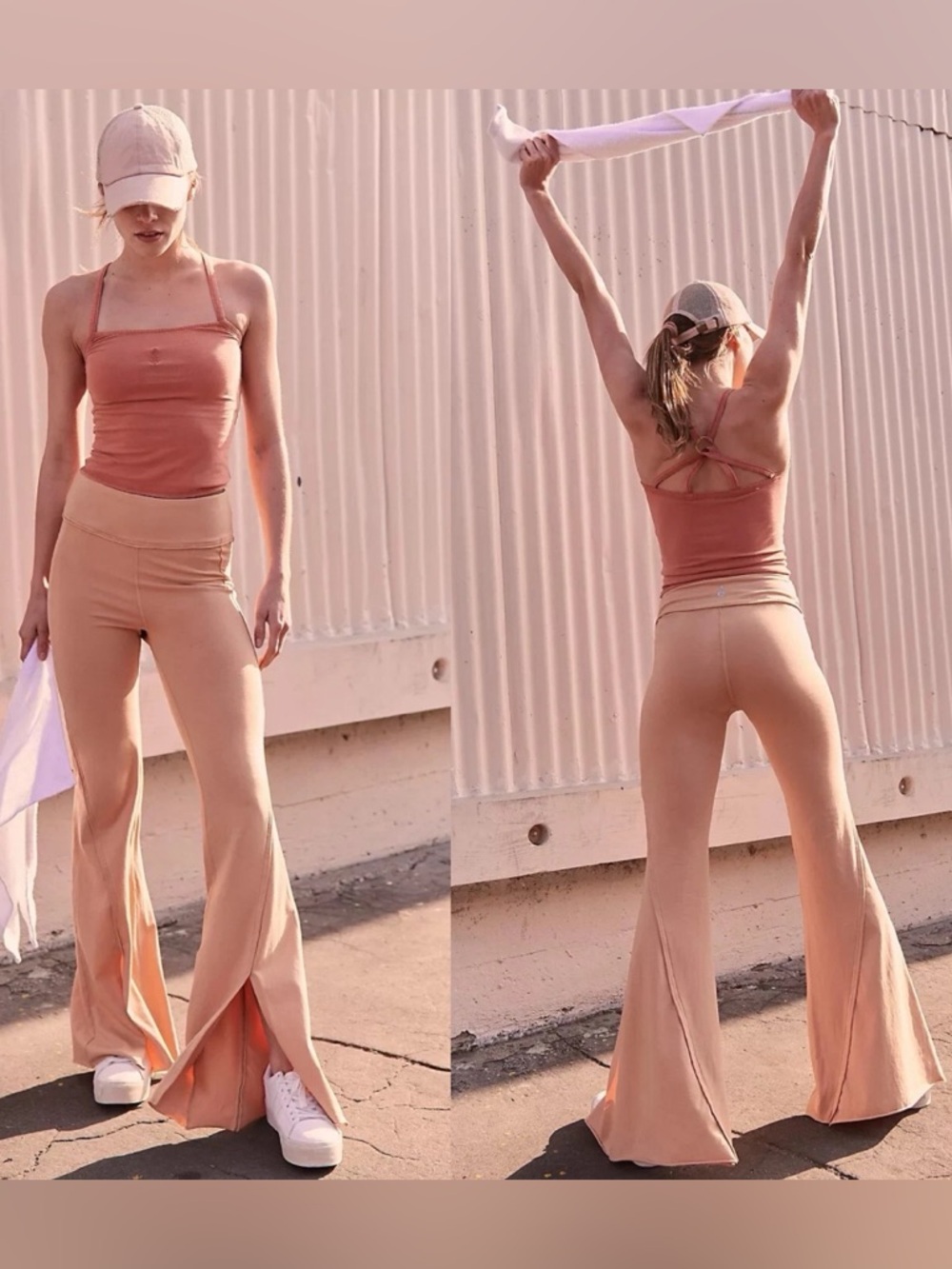 Free People Hot Shot Kick Flares Pants XS